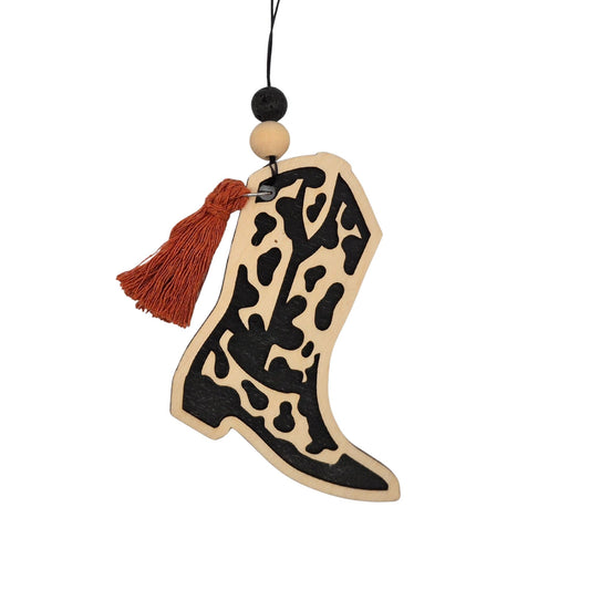Cowboy Boot with Tassel | Bauble | Ornament