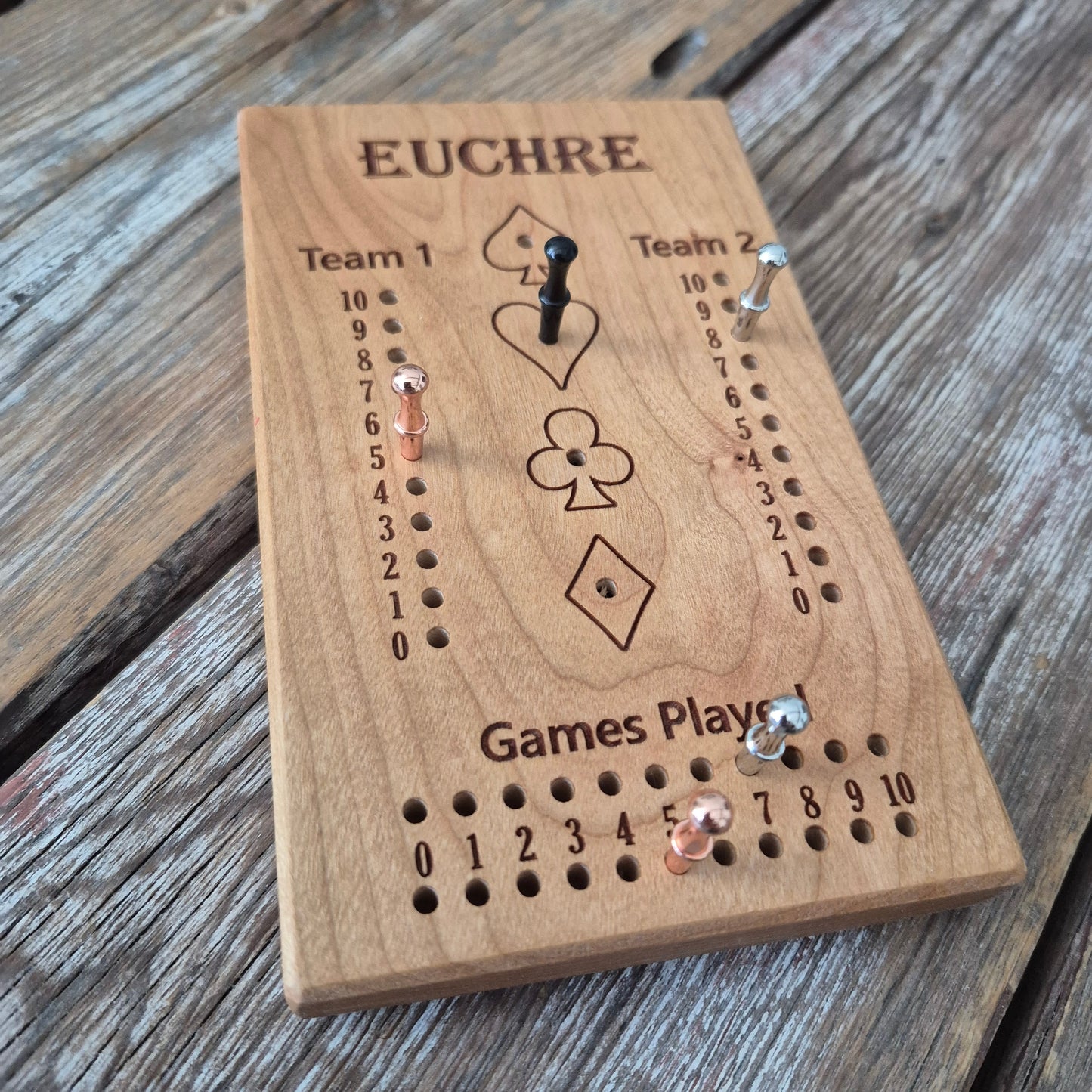 Euchre Score Board
