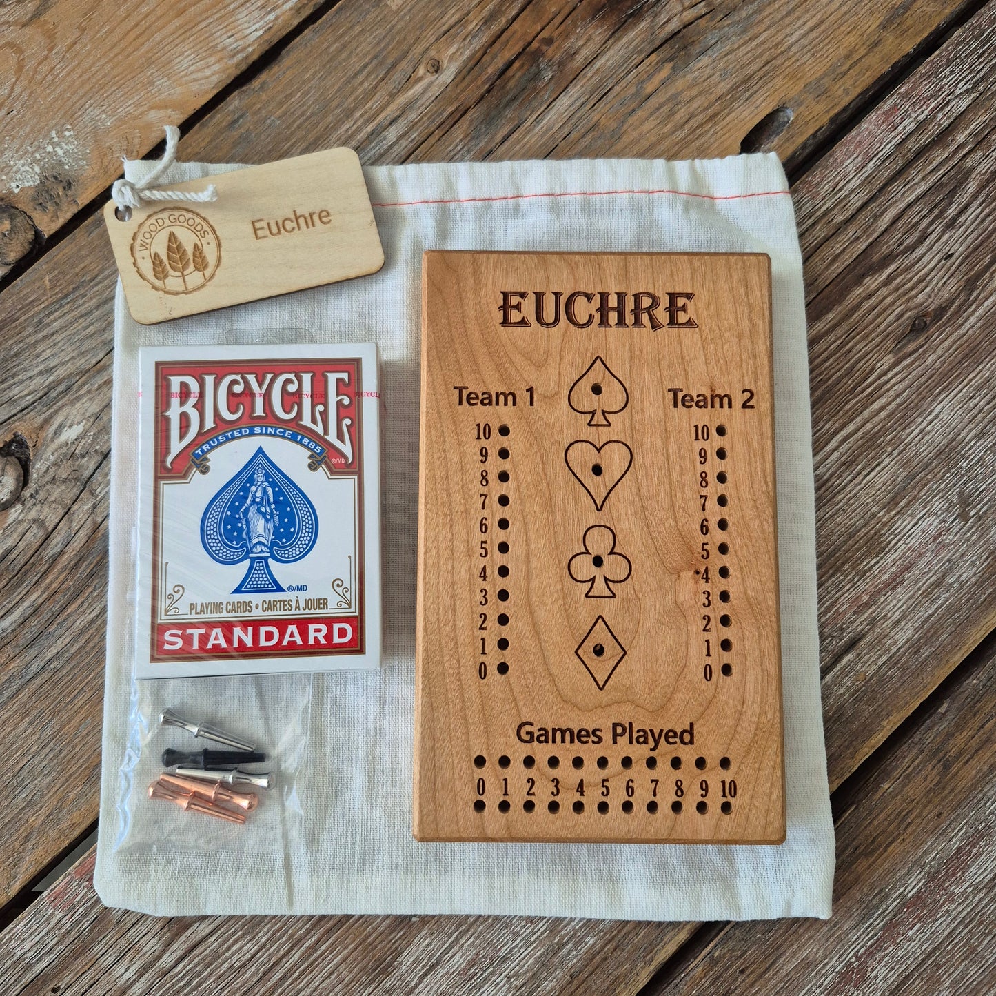 Euchre Score Board