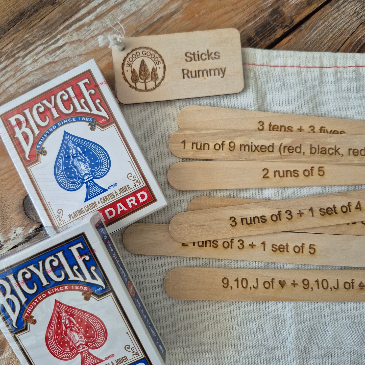 Rummy Sticks