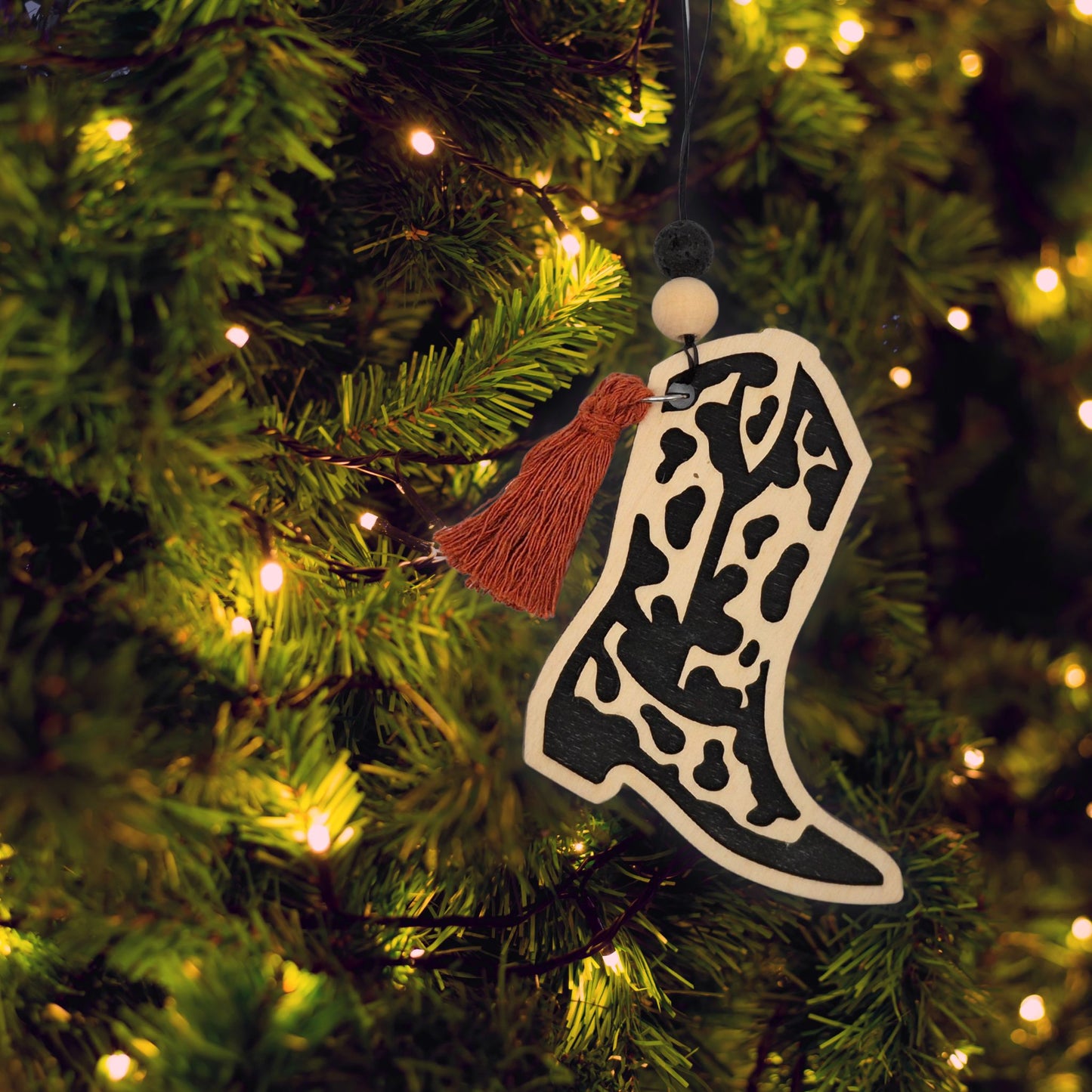 Cowboy Boot with Tassel | Bauble | Ornament