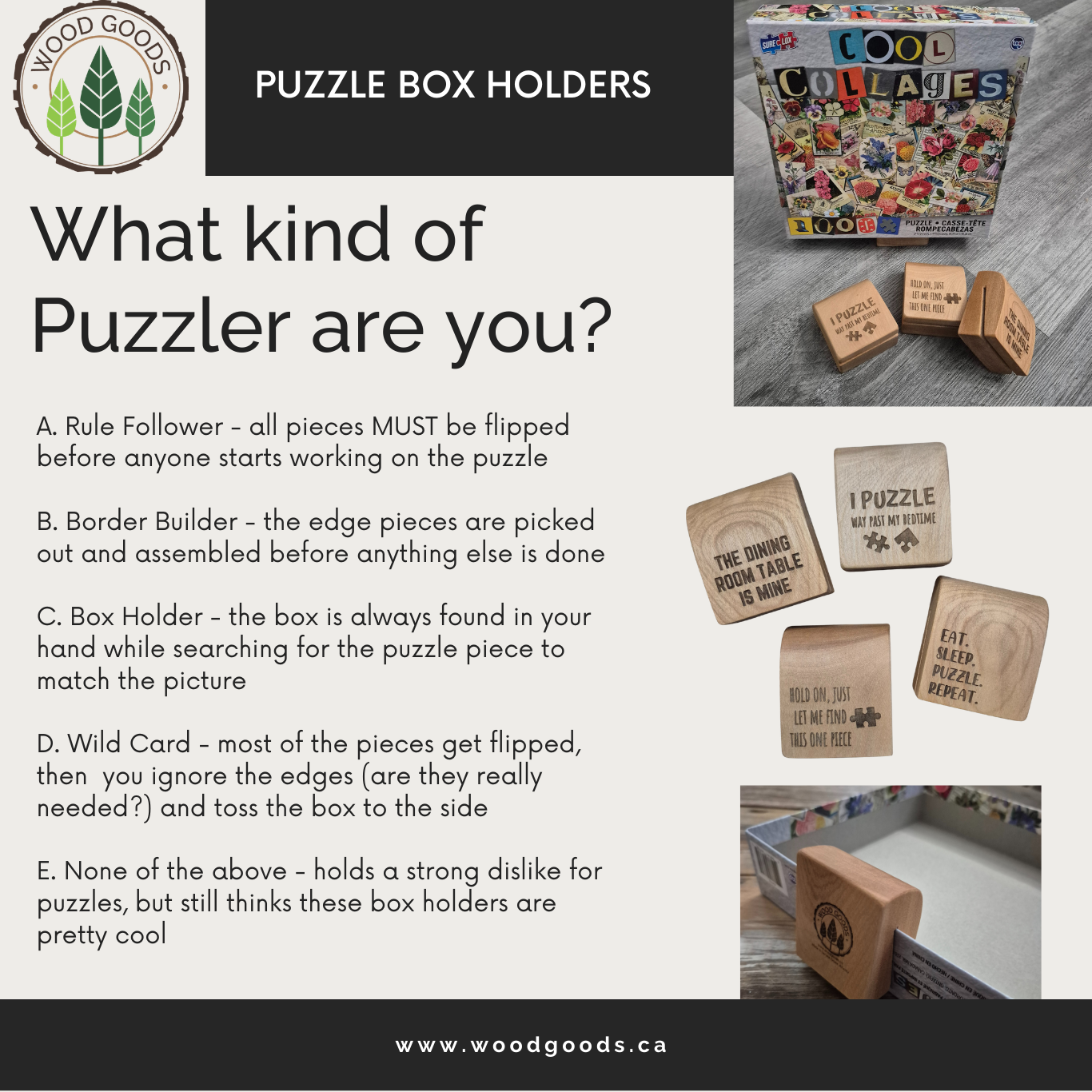 Puzzle Box Lid Stand