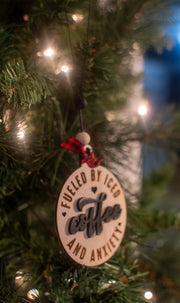 Fueled by Iced Coffee and Anxiety| Bauble
