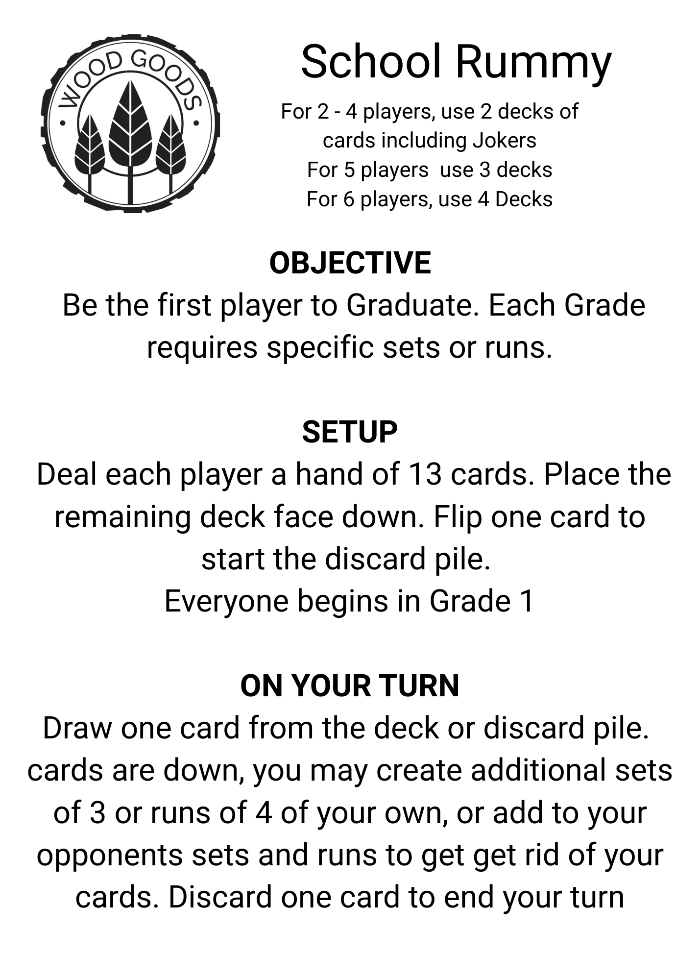 School Rummy