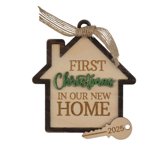 First Christmas in our New Home | Christmas Ornament