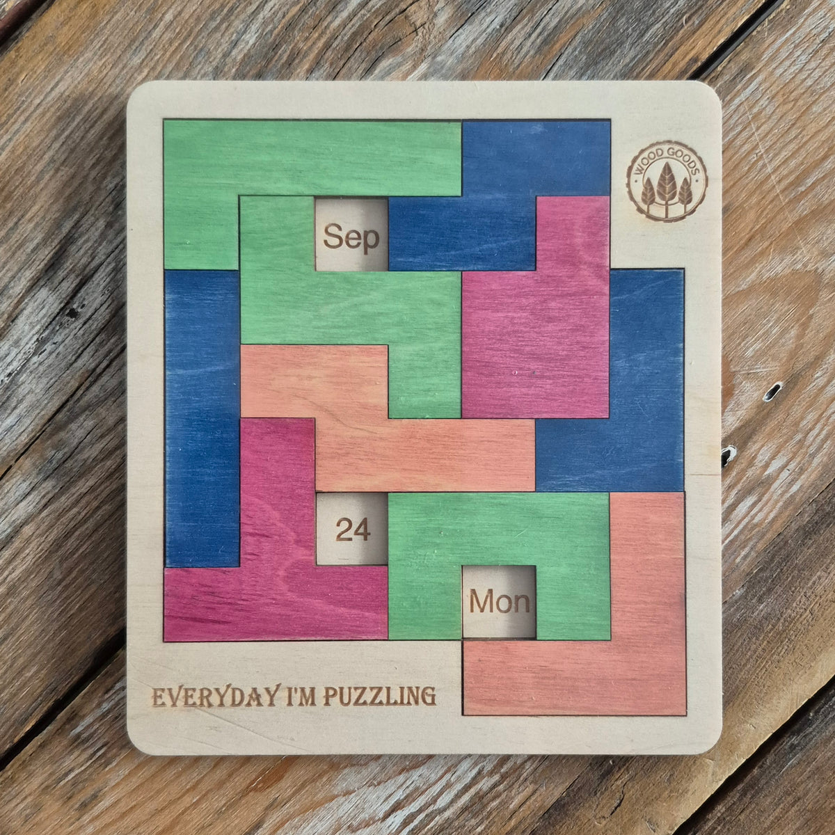 Daily Calendar Puzzle
