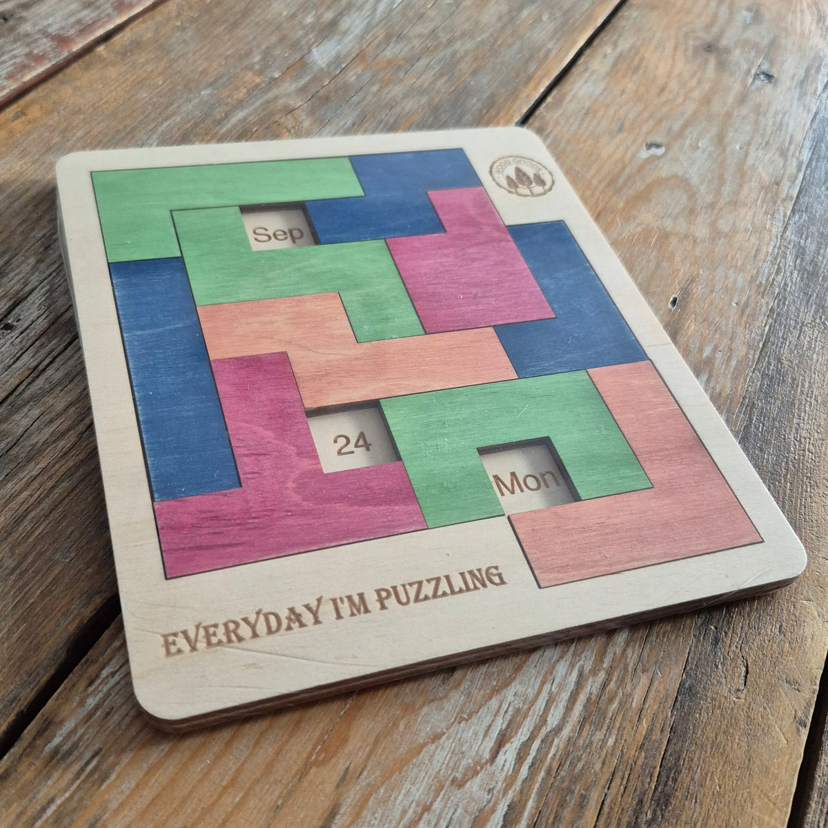 Daily Calendar Puzzle
