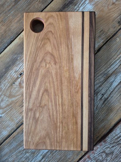 Cutting Board | Maple with Exotic Wood Accent
