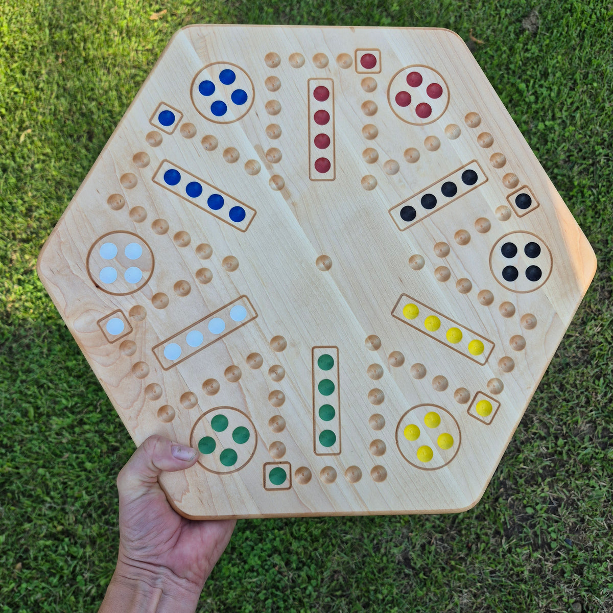 Aggravation | Fast Track | Double Sided | 4 and 6 player