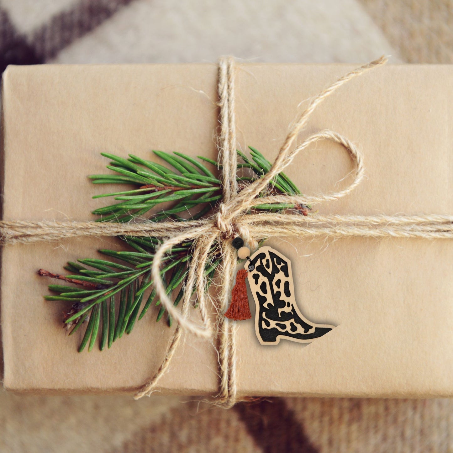 Cowboy Boot with Tassel | Bauble | Ornament