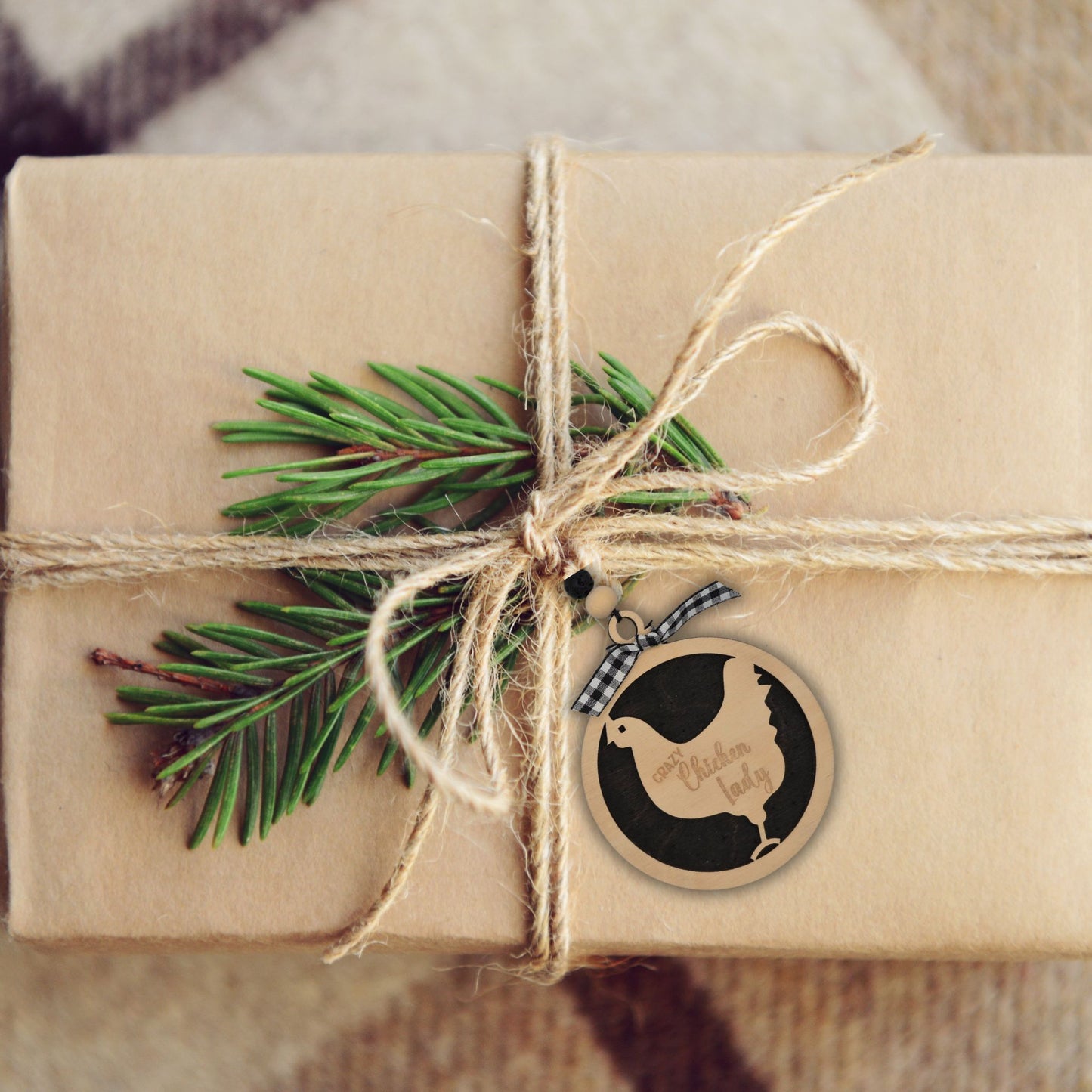 Crazy Chicken Lady | Bauble | Ornament