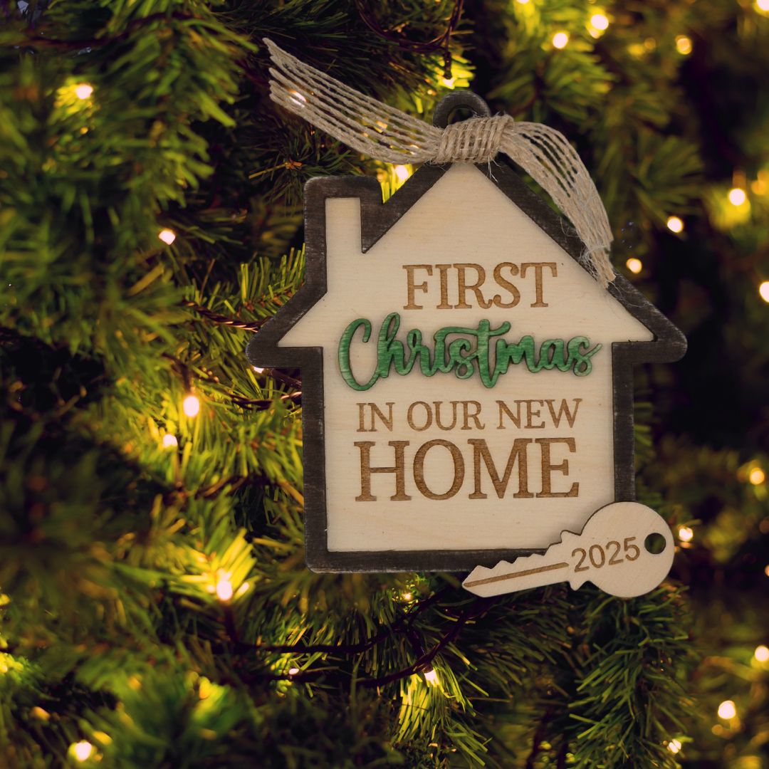 First Christmas in our New Home | Christmas Ornament