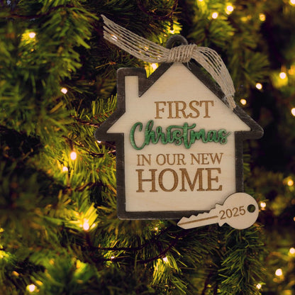 First Christmas in our New Home | Christmas Ornament