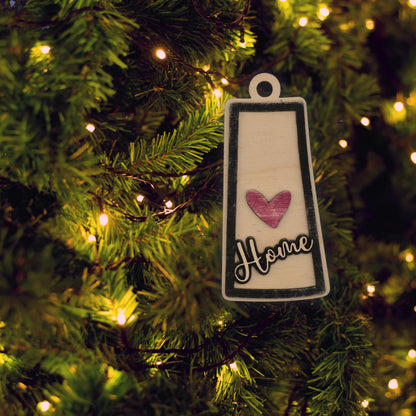 Province of Saskatchewan with Home | Bauble