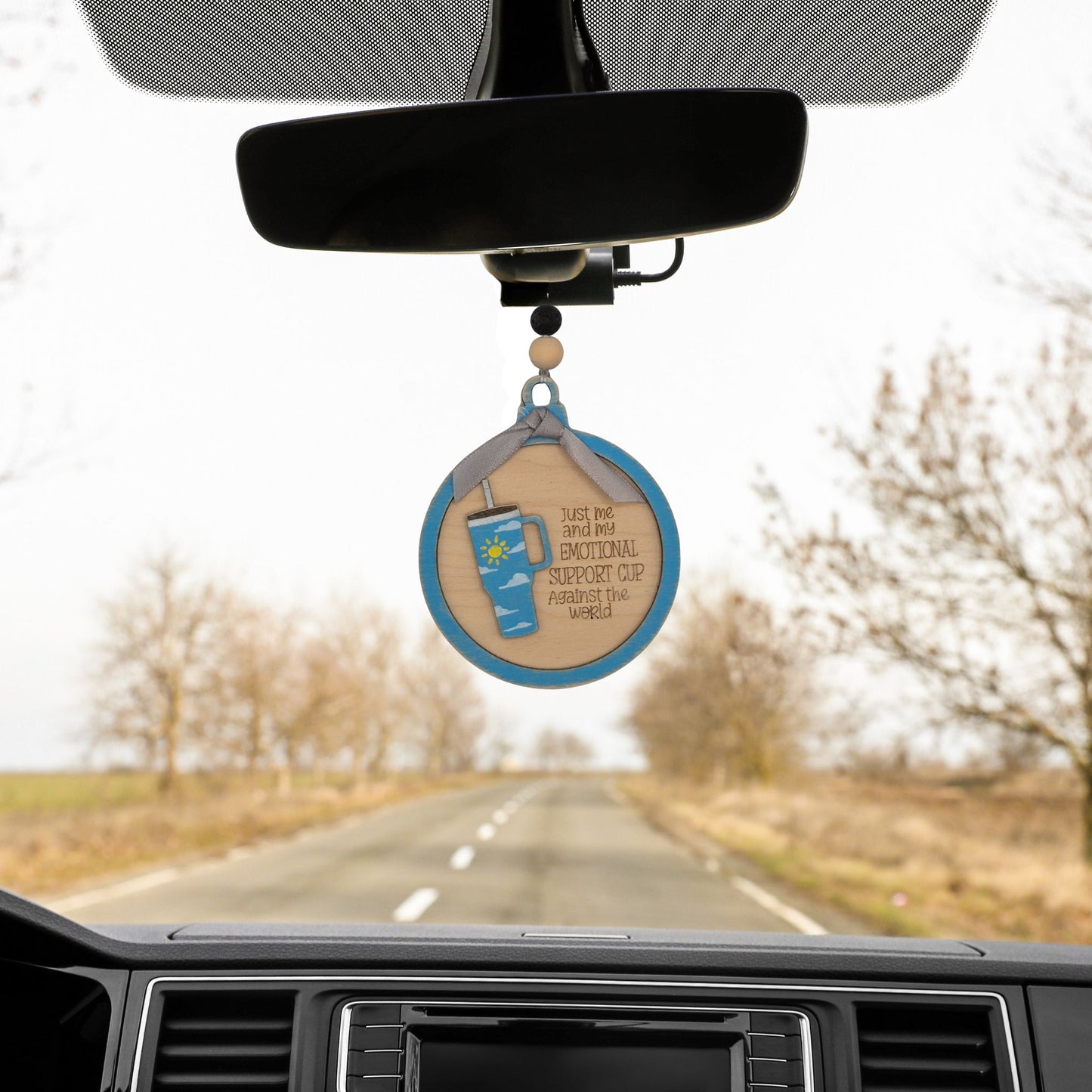 Just Me and My Emotional Support Cup Against the World | Bauble