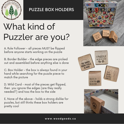 Puzzle Box Lid Stand