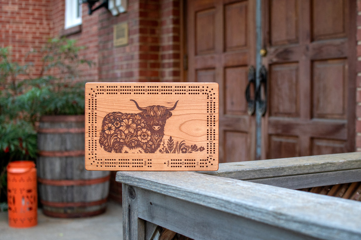 Cribbage Board | 12 x 8