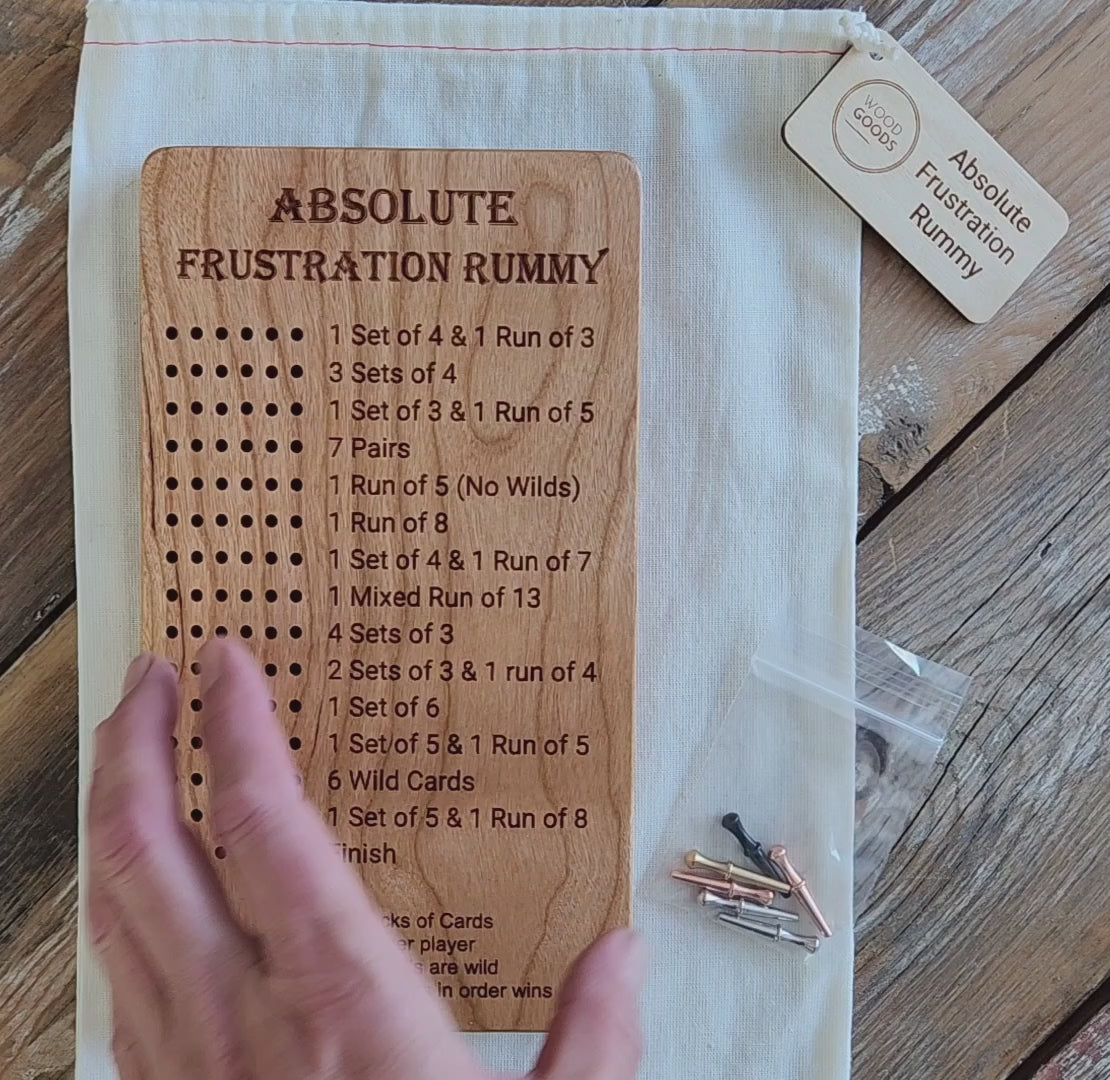 Load video: Absolute Frustration Rummy
