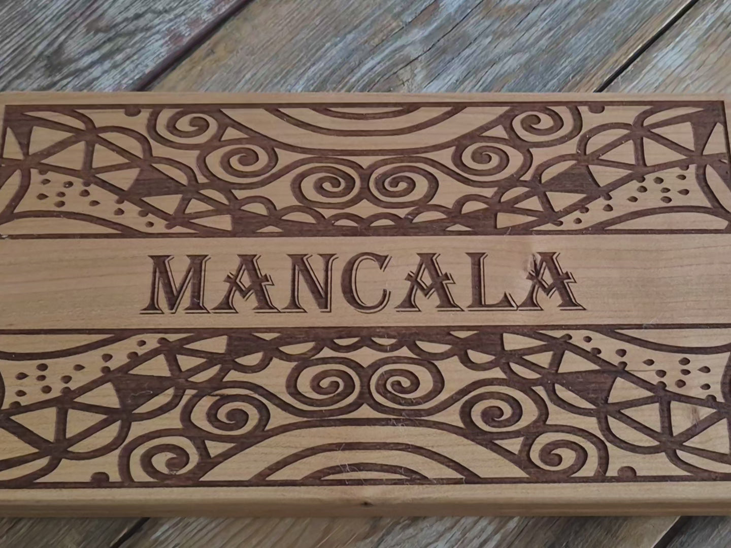 Load video: Mancala Game Board