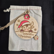 Cow-ntdown to Christmas | Ornament