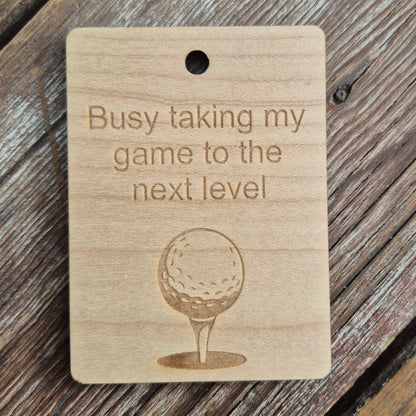 Bag Tag | Golf | Luggage | Rectangle